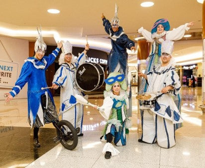 Blue Circus Carnival