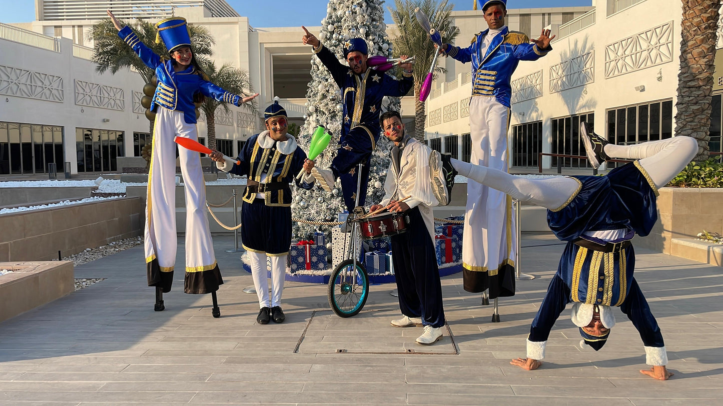 Blue winter wonderland Parade