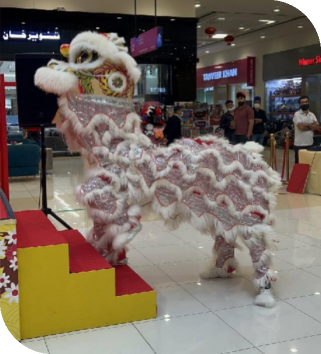 Chinese Lion dance