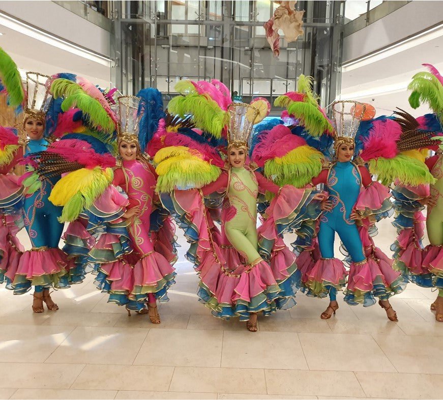 Colorful Brazilian Dancers by Elegant Arts