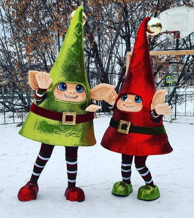 Elves Couple Mascot