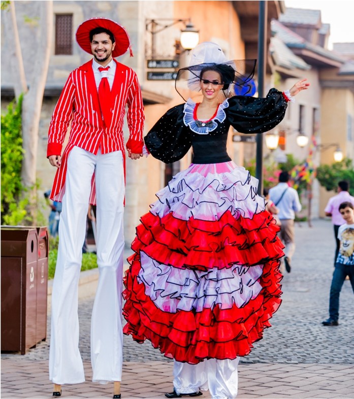France Stilt Walkers