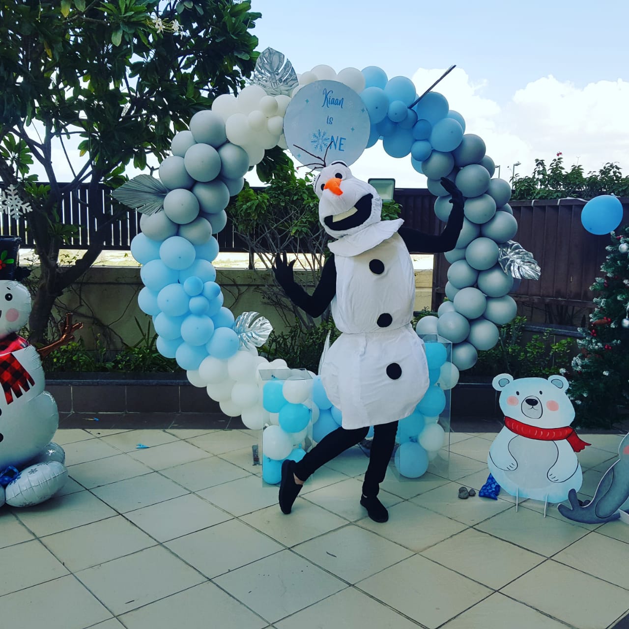 Frozen Mascot