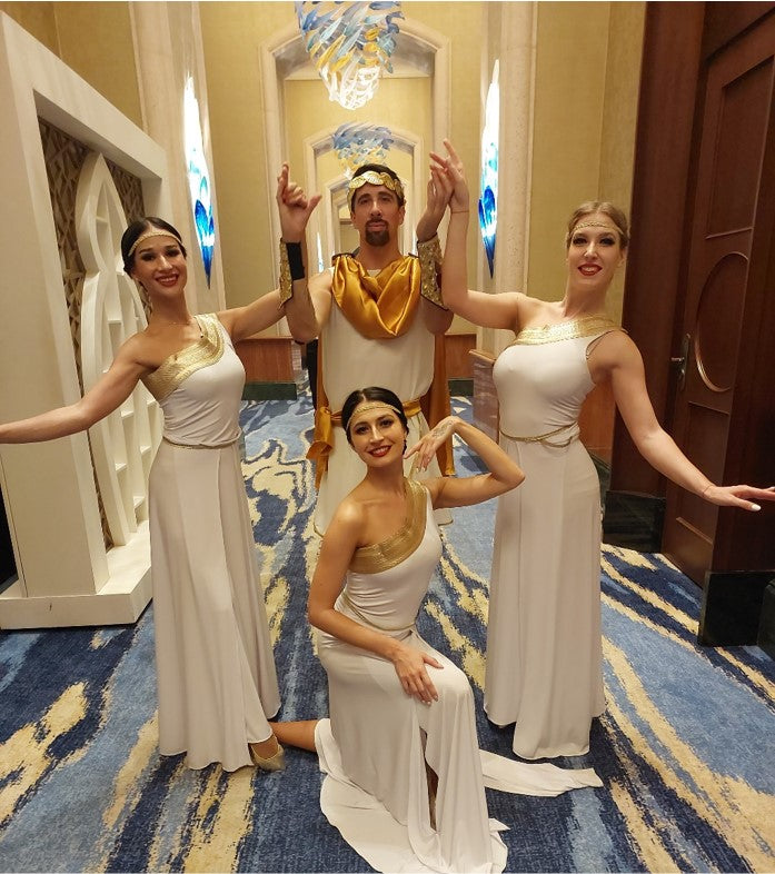Greek Dancers by Elegant Arts