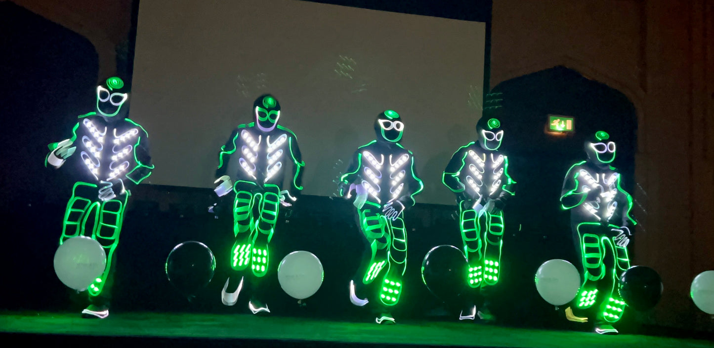 LED tron dance