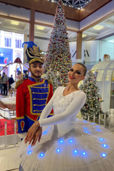 Nutcracker and LED Fairy Dancers