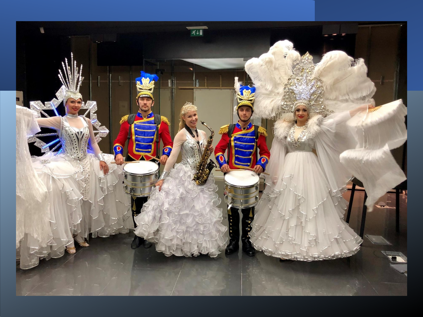 Royal Soldiers and Snowflake Queen Musical Band