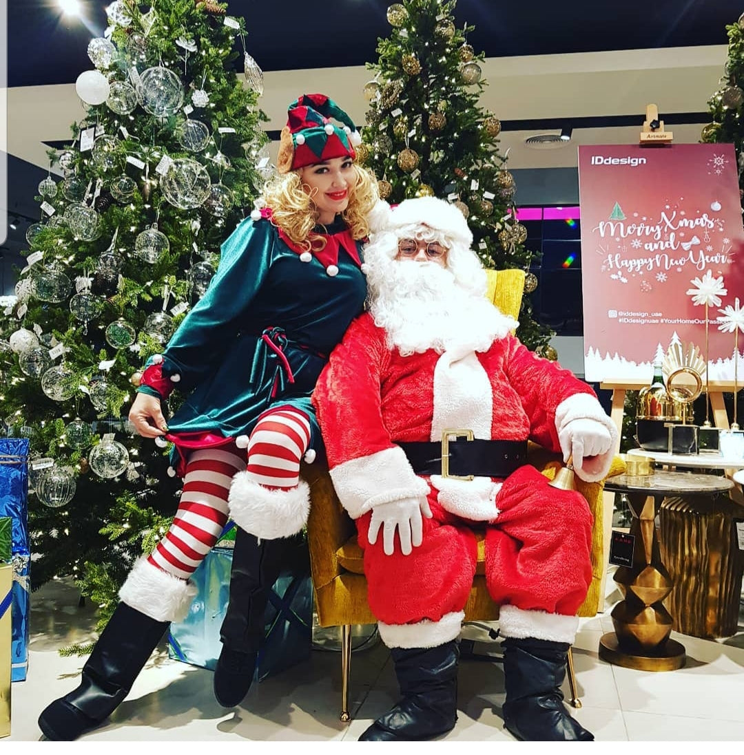 Santa and Elf