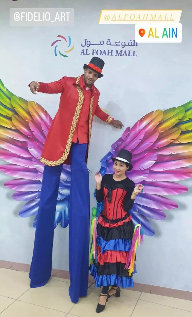 Stilt Walker and circus performer