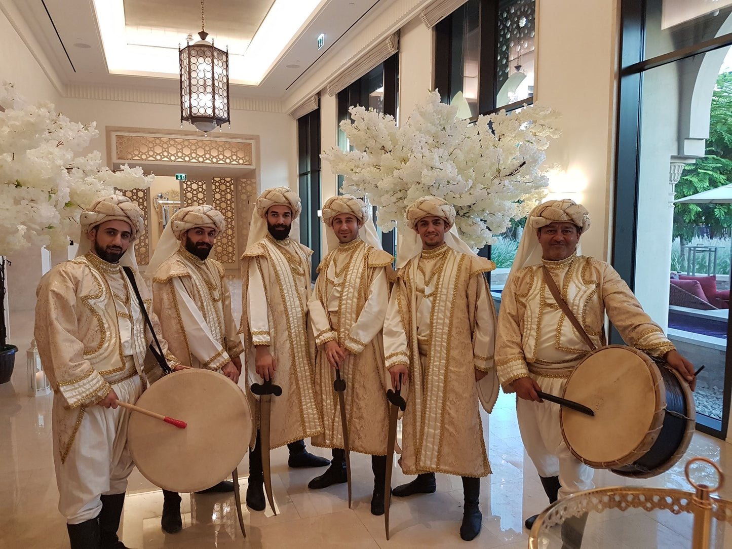 Traditional Lebanese dabke dancers by Elegant Arts