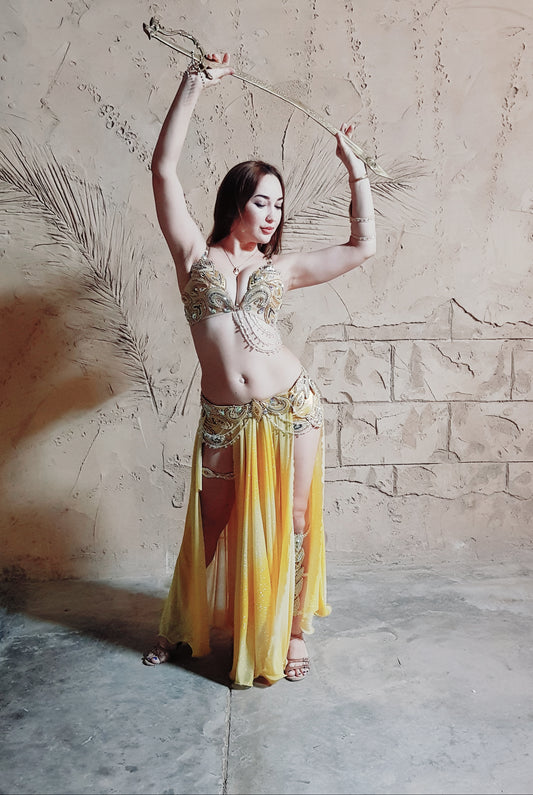 Golden Belly Dancers by Fidelio Arts