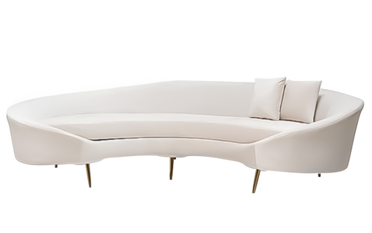 Archway White Sofa