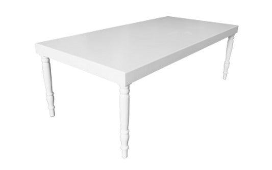 Avalon White Dining Table