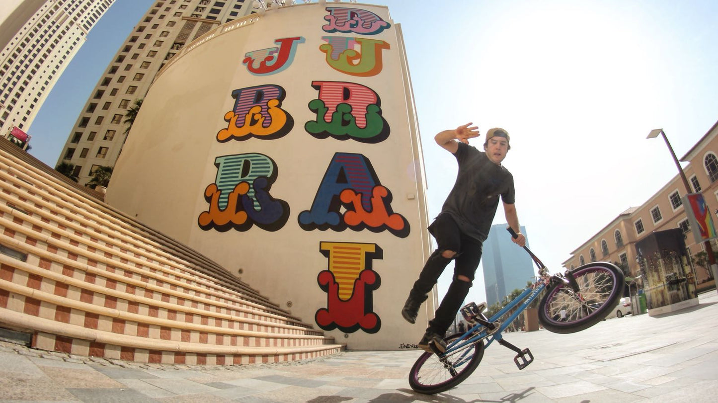 BMX flatland show