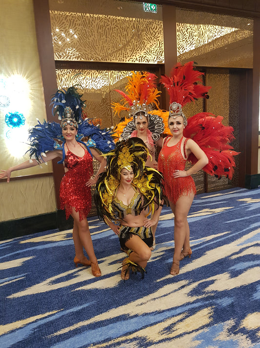 Brazillian samba Girls by Fidelio Arts