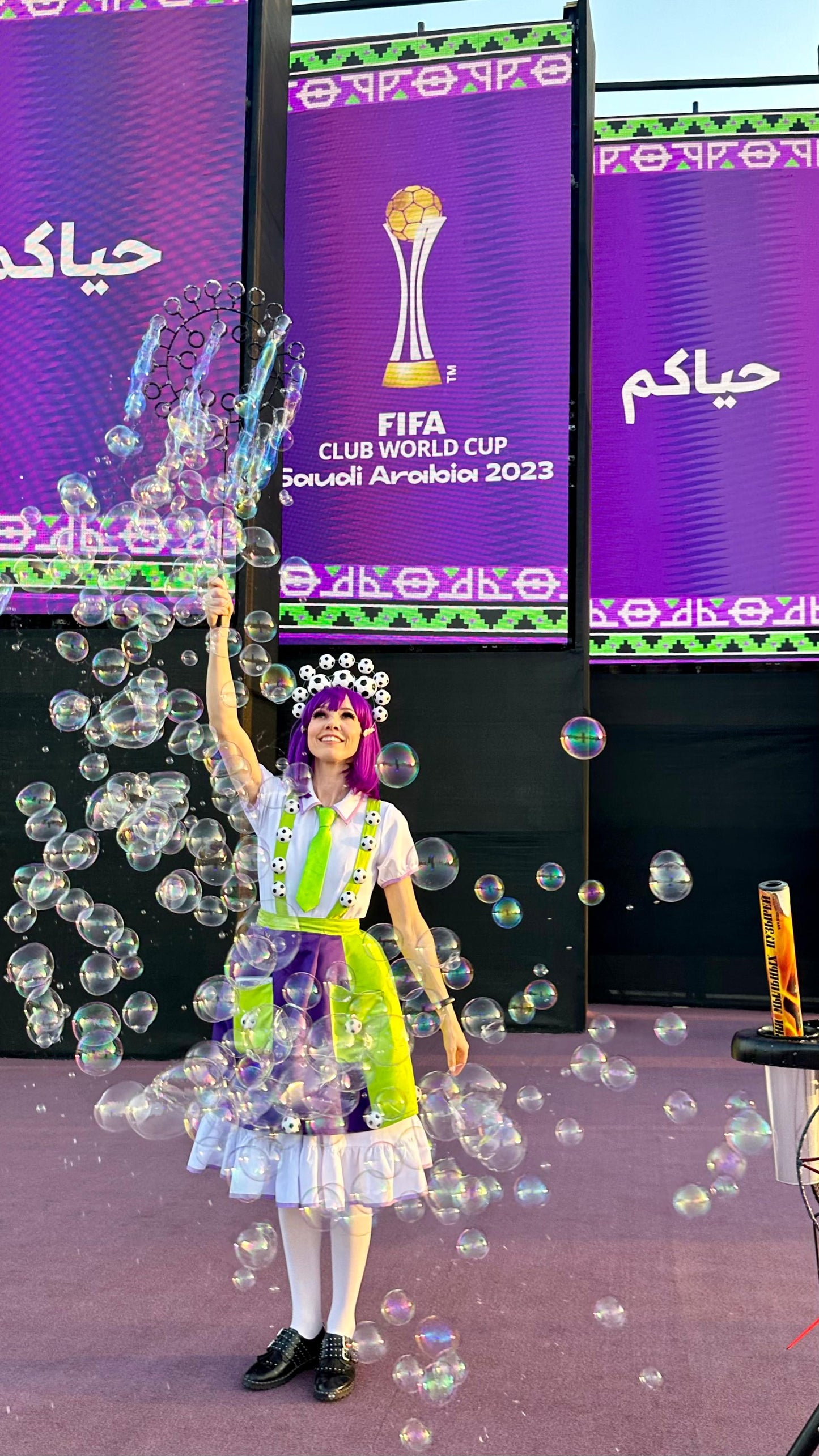 Bubble show