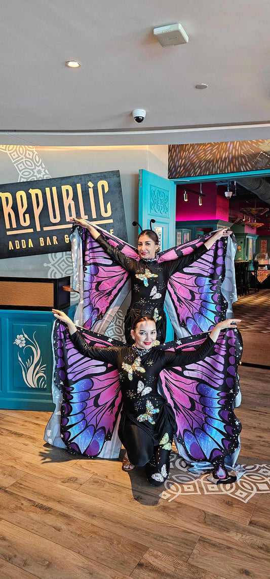 Butterfly wings girls