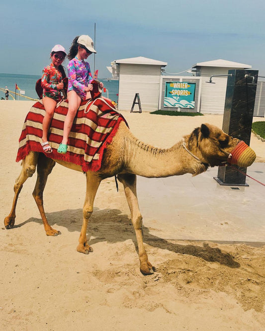Camel Ride by Abdullah Mahar