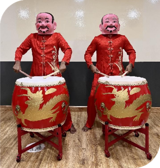 Chinese Drummers by Ocean Events