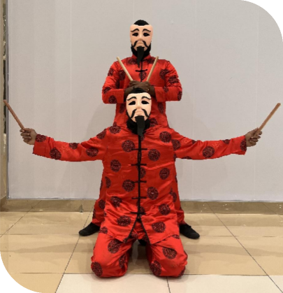 Chinese Drummers by Ocean Events