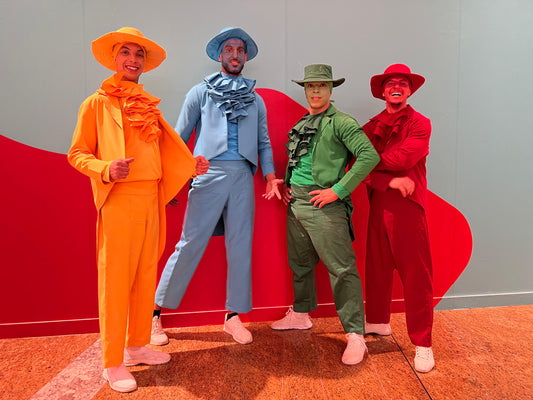 Colorful Christmas Hostess