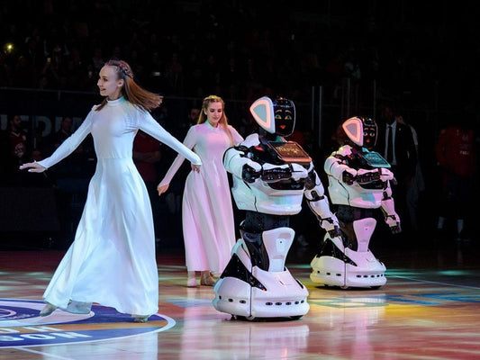 Dance show with robots & dancers
