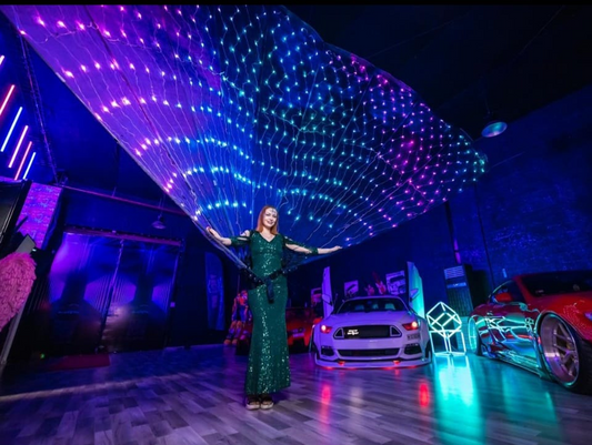 Digital Giant Fan by Elegant Arts