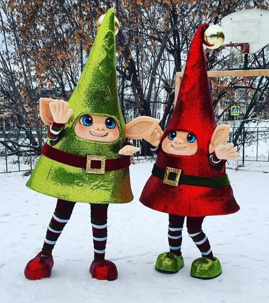 Elves Couple Mascot