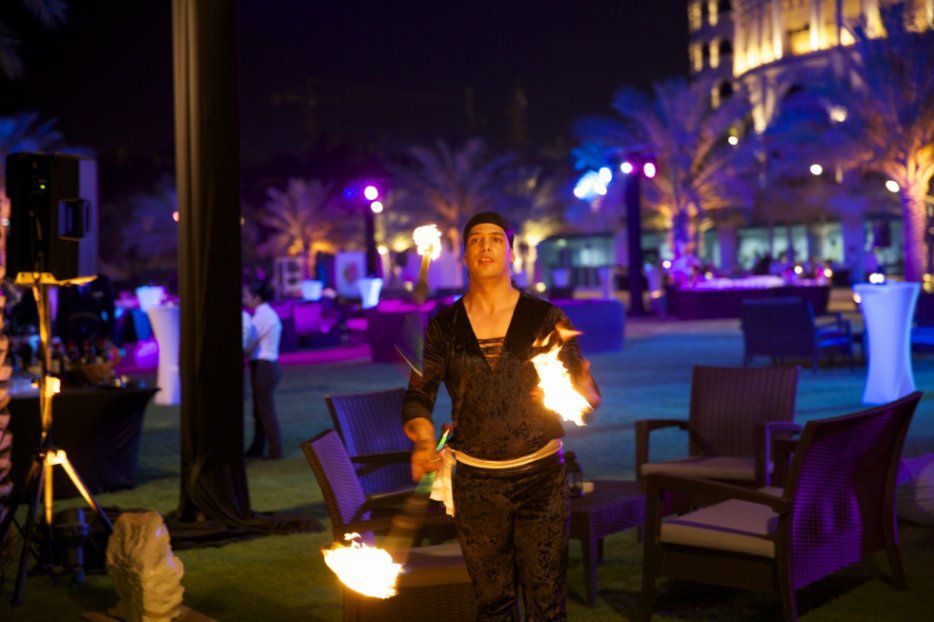 Fire show