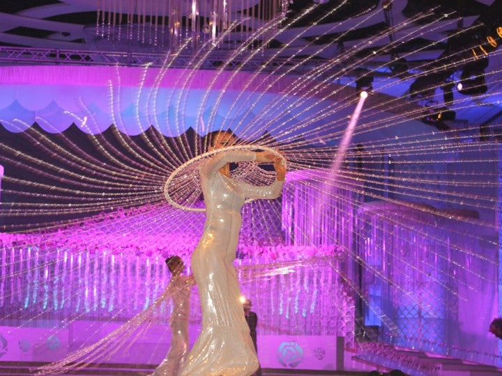 Floating Chandeliers by Elegant Arts