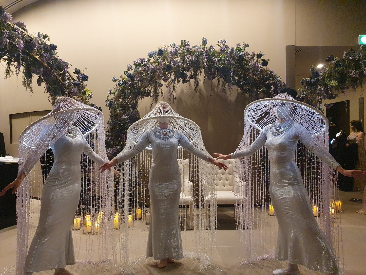 Floating Chandeliers by Elegant Arts