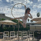 Freestanding hoop