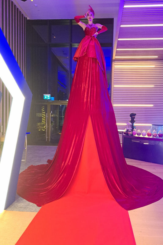 Giant Skirt Red Carpet