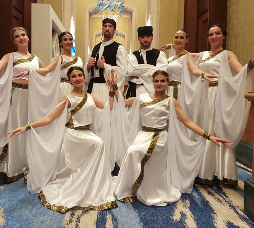 Greek Dancers by Elegant Arts