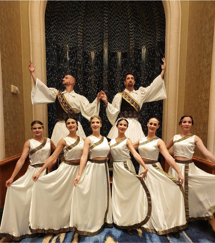Greek Dancers by Elegant Arts