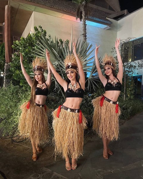 Hawaiian Dancers by Elegant Arts