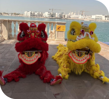 Chinese Lion dance
