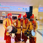 Punjabi dhol players by Sam
