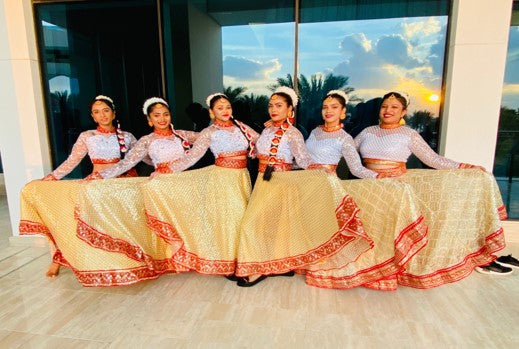 Indian Garba Dance (Gujrati act)