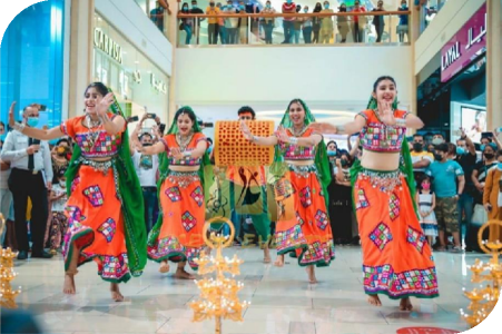 Indian Traditional Gujrati Dance