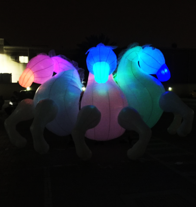 Inflatable Horses