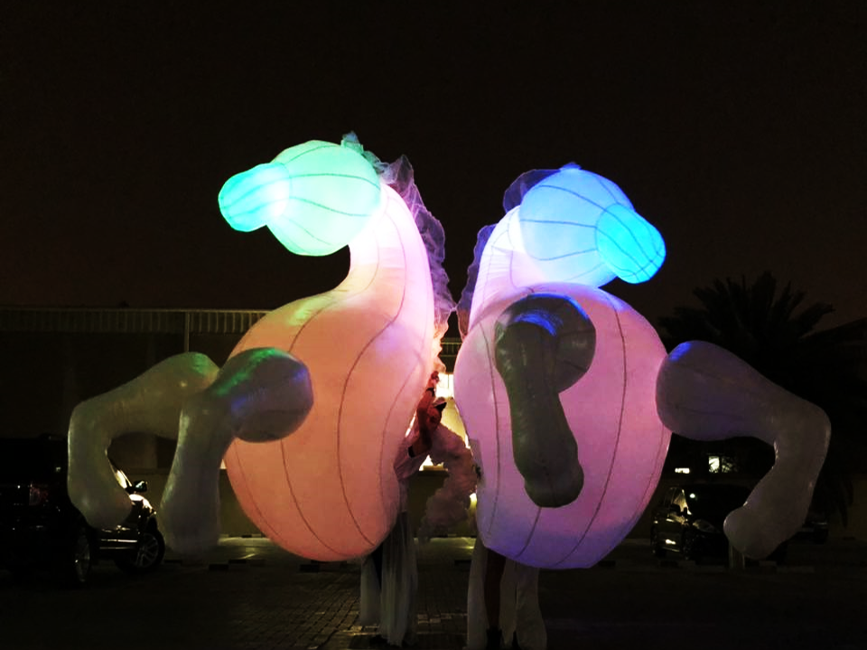 Inflatable Horses
