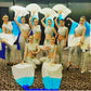 International Bollywood dancers and hostess by Fidelio Arts