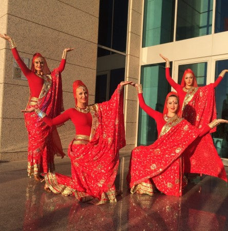 International Indian Dancers by Elegant Arts