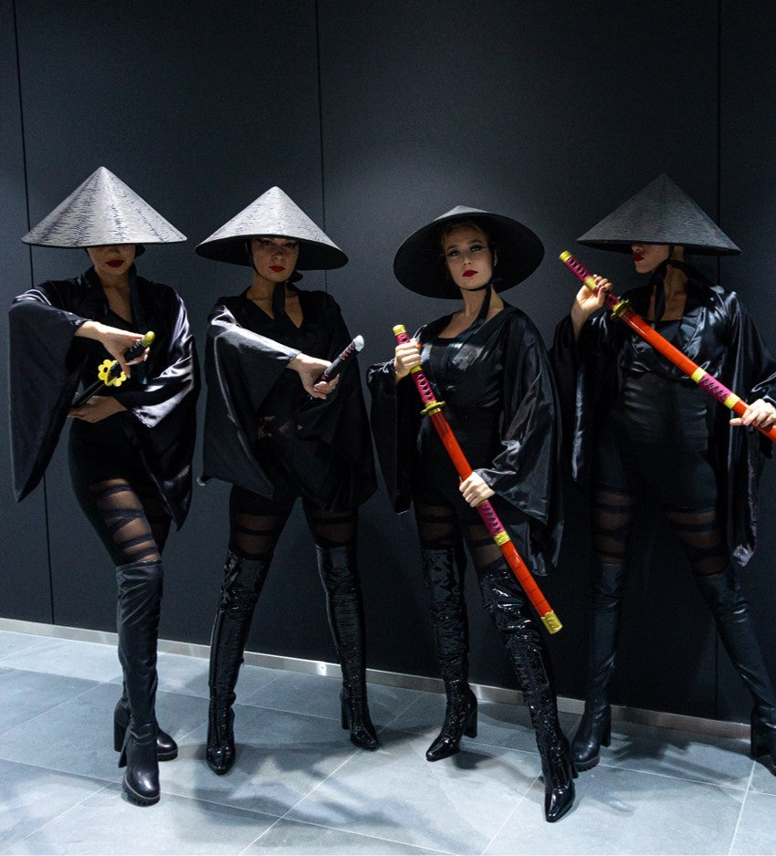 Japanese Samurai Hostess