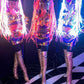 LED dancers show by Li costa