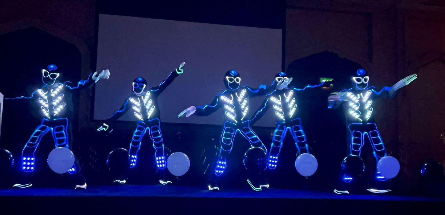 LED tron dance