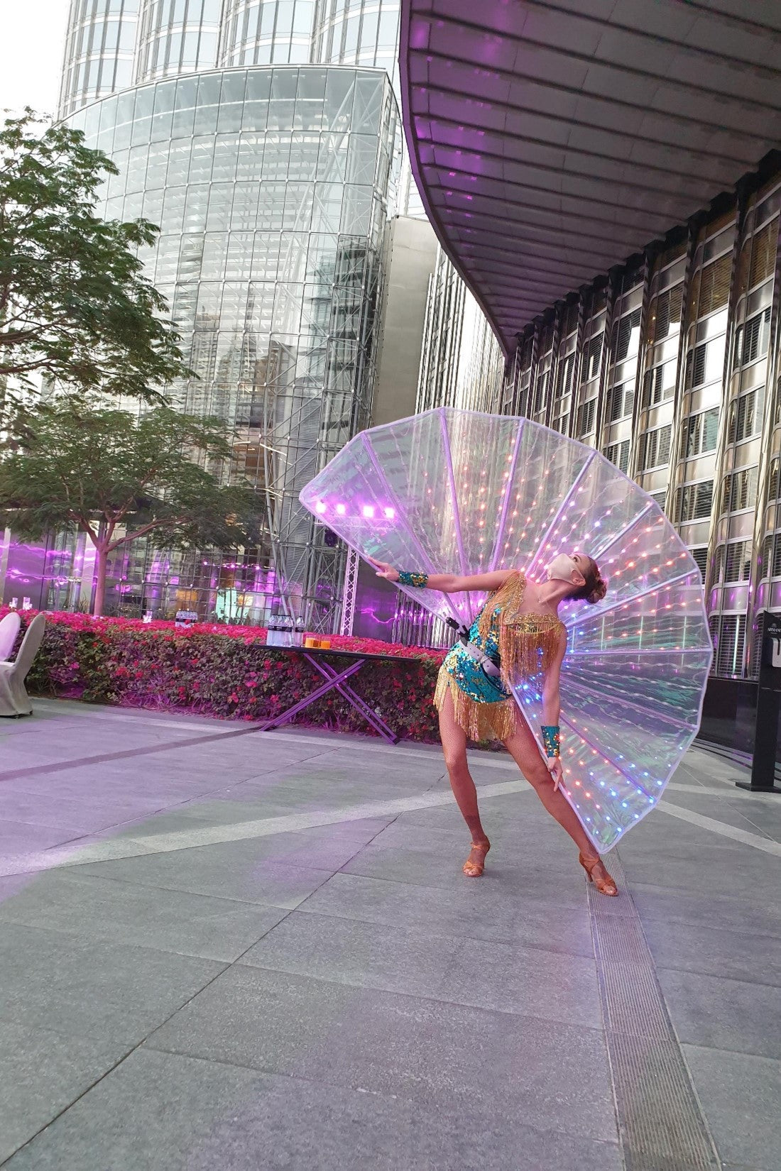 LED Fan  by Elegant Arts