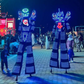 LED Robot Stilt Walker