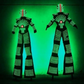 LED Robot Stilt Walker